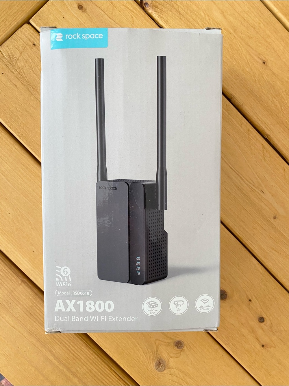 WiFi Extenders Signal Booster for Home, AX1800 Wifi 6 Range Extender